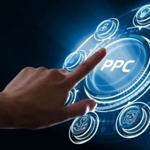 Digital marketing team analyzing PPC campaign performance at 5D Outsourcing