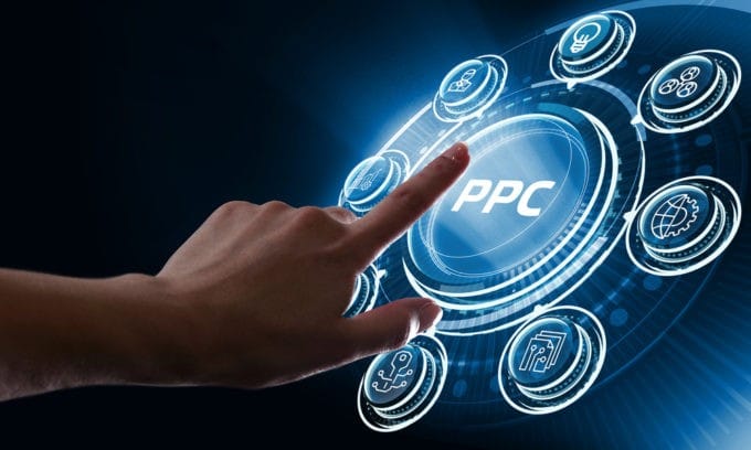 Digital marketing team analyzing PPC campaign performance at 5D Outsourcing