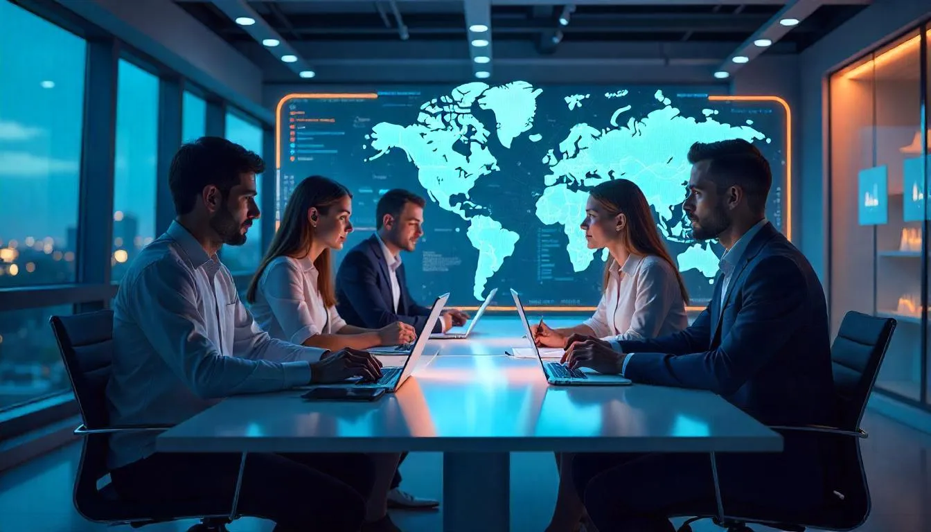 5D Outsourcing team providing IT, HR, and digital marketing solutions