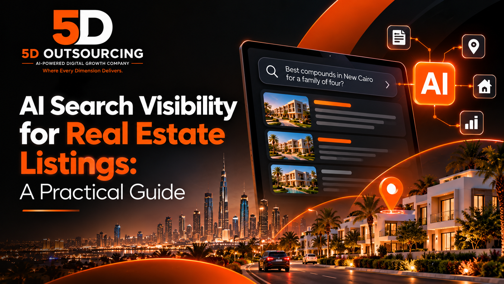 AI search visibility for real estate listings: a practical guide by 5D